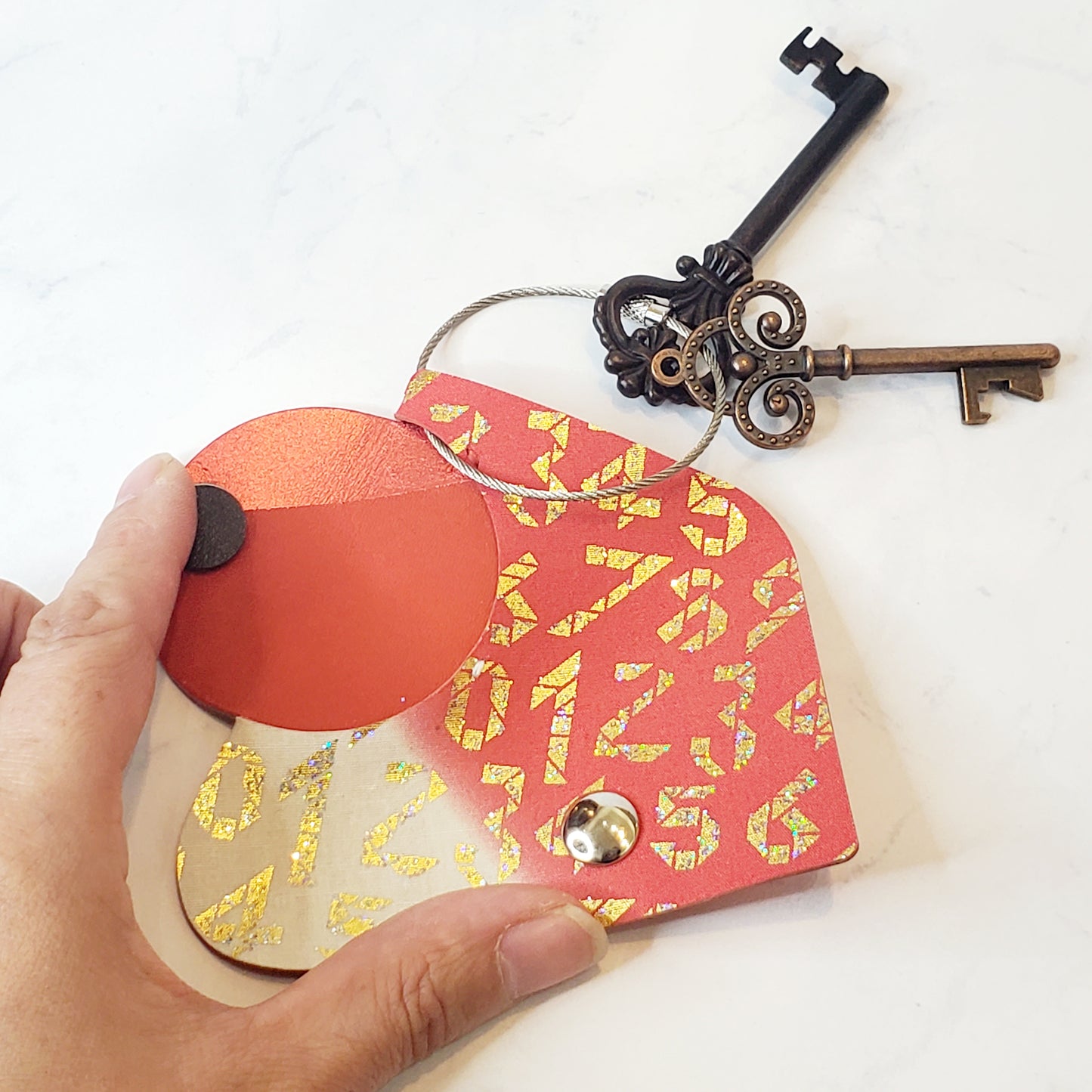 key wrap -color- qingshaonayan red