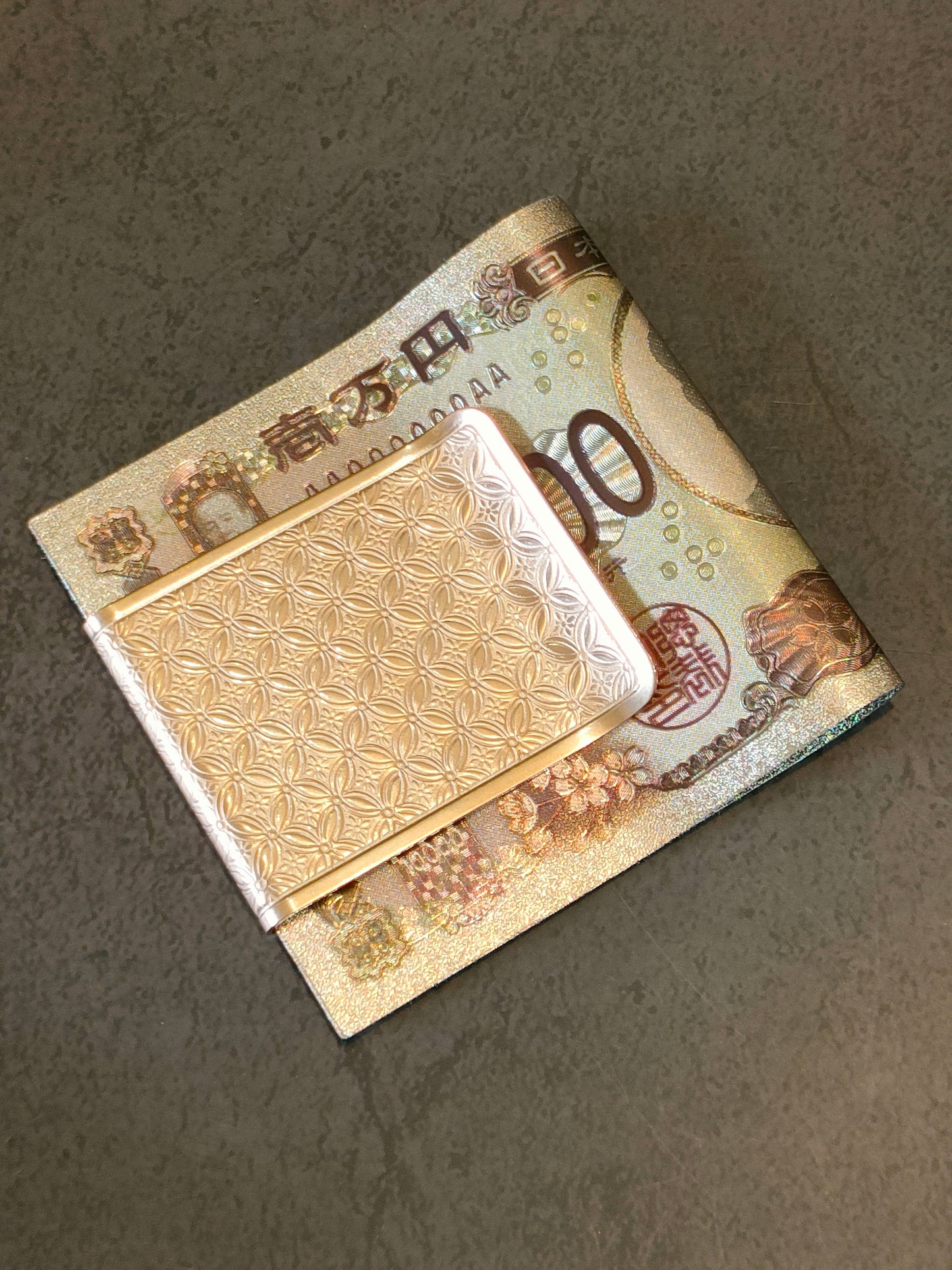 Money clip cloisonne