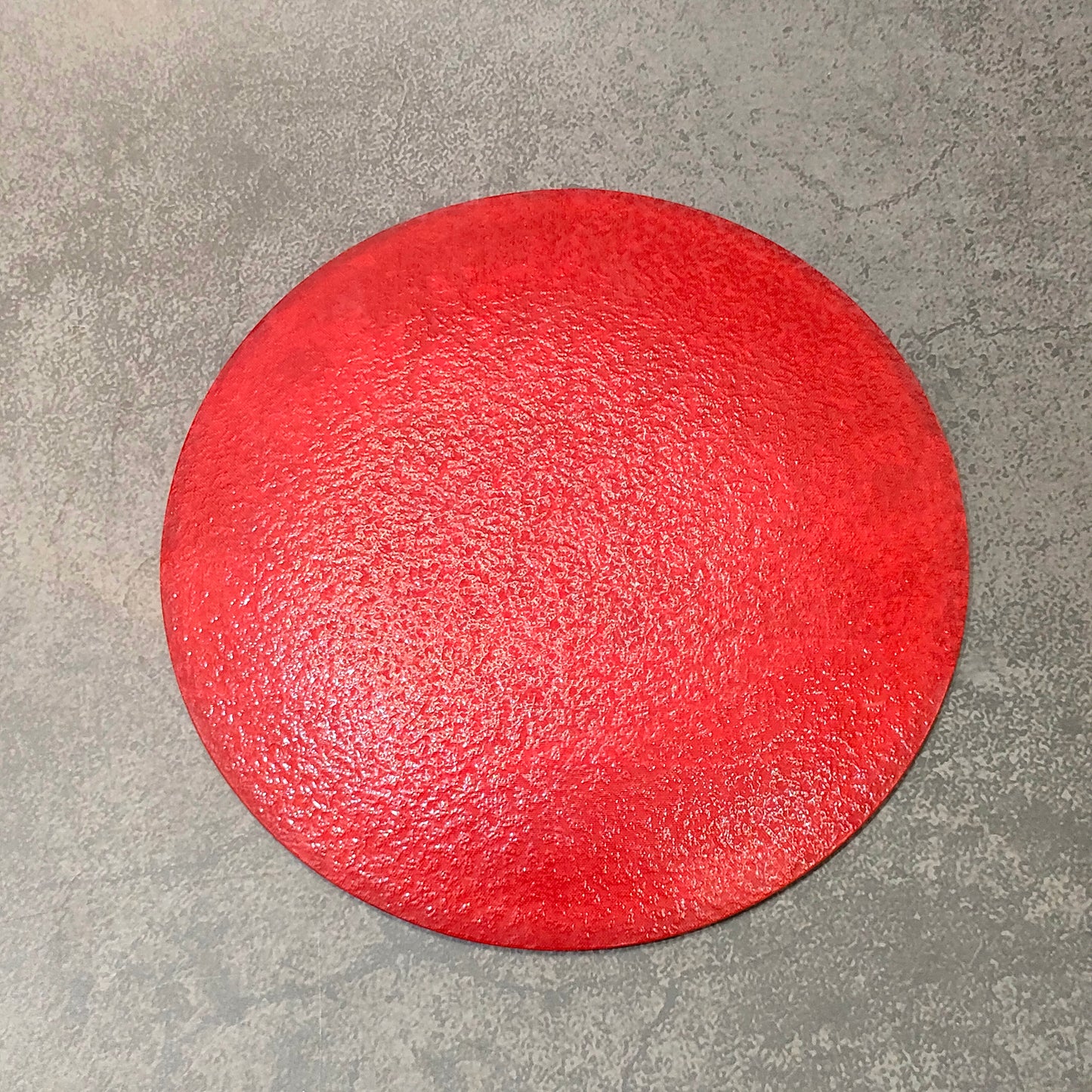金彩ガラス皿 紅葉に流水(15cm・丸形)