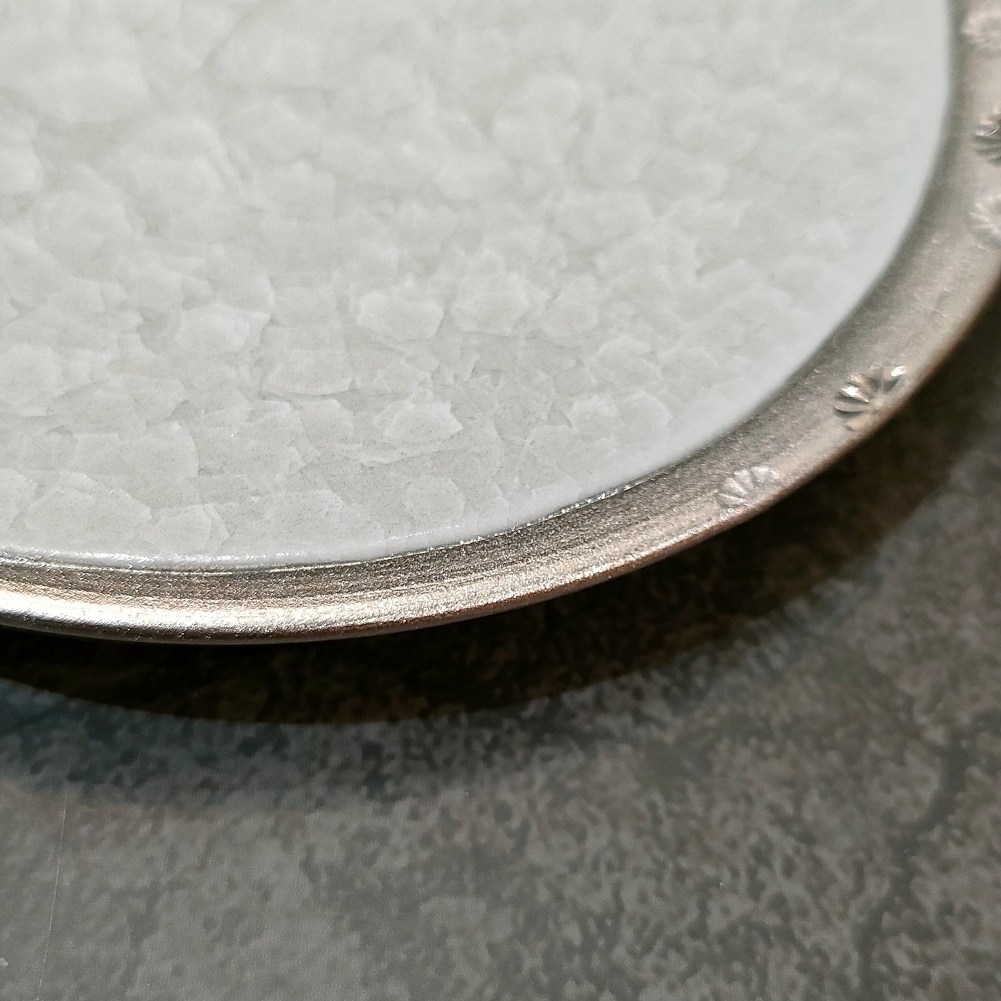 Ice flower dish S グレー