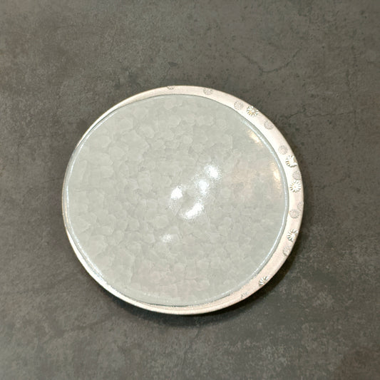 Ice flower dish S グレー