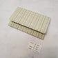 Card case (tri-fold) 2004GR-3M04 (vegetable dye, silk, gold thread)
