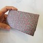 Nishijin Woven Card Case Gray x Pink