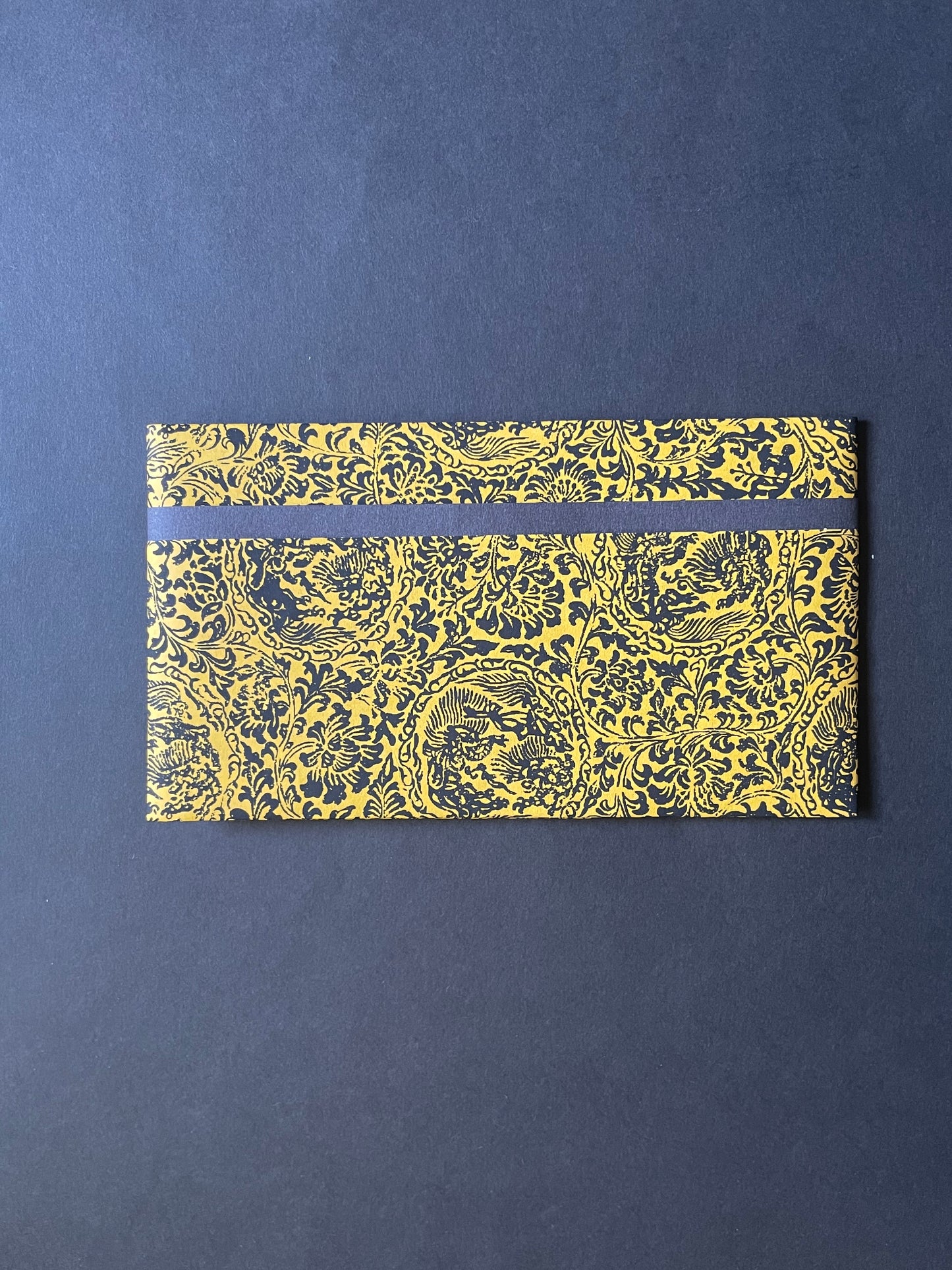 Okurifumi ⑭ Arabesque, yellow, stripes