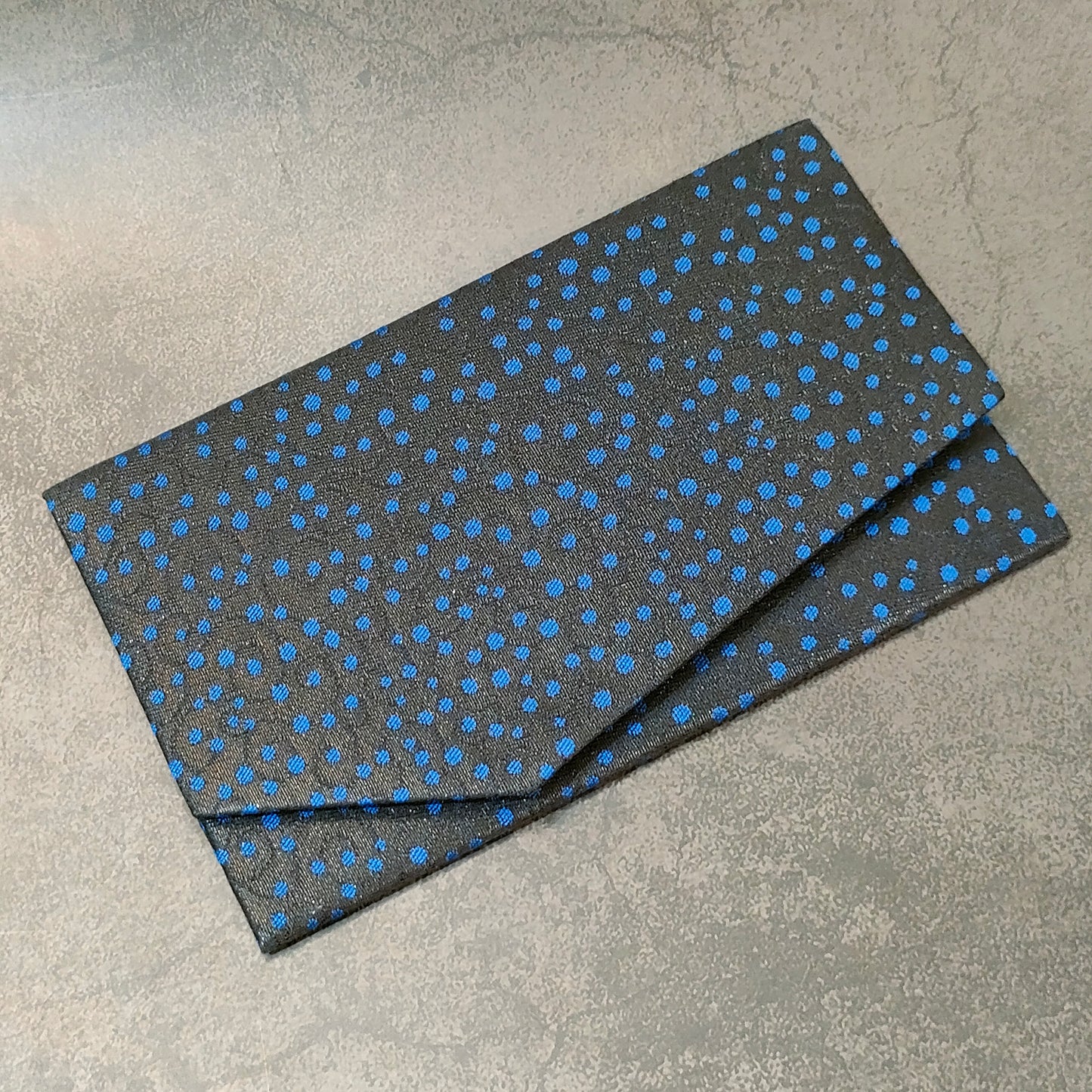 Nishijin Woven Fukusa Black x Blue