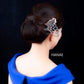 wave and butterfly tuft of hair kanzashi